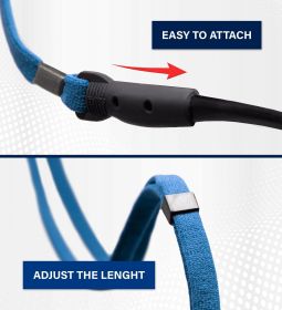 Eye Glasses Holders Around Neck Glasses Strap Anti Slip Eye Glasses Holders Around Neck Sunglasses Holder 4 Cords 23 inch