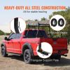 Truck Rack, 46-71inch Extendable Truck Ladder Rack, 800 lbs Capacity Steel Ladder Rack for Truck with Non-Drilling J-bolts