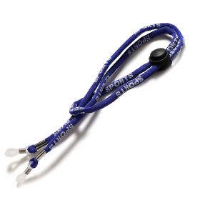 Sports sunglasses; anti-skid rope; adjustable tightness; multi-color options; factory direct sales; spot supply (colour: blue)