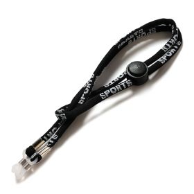 Sports sunglasses; anti-skid rope; adjustable tightness; multi-color options; factory direct sales; spot supply (colour: black)